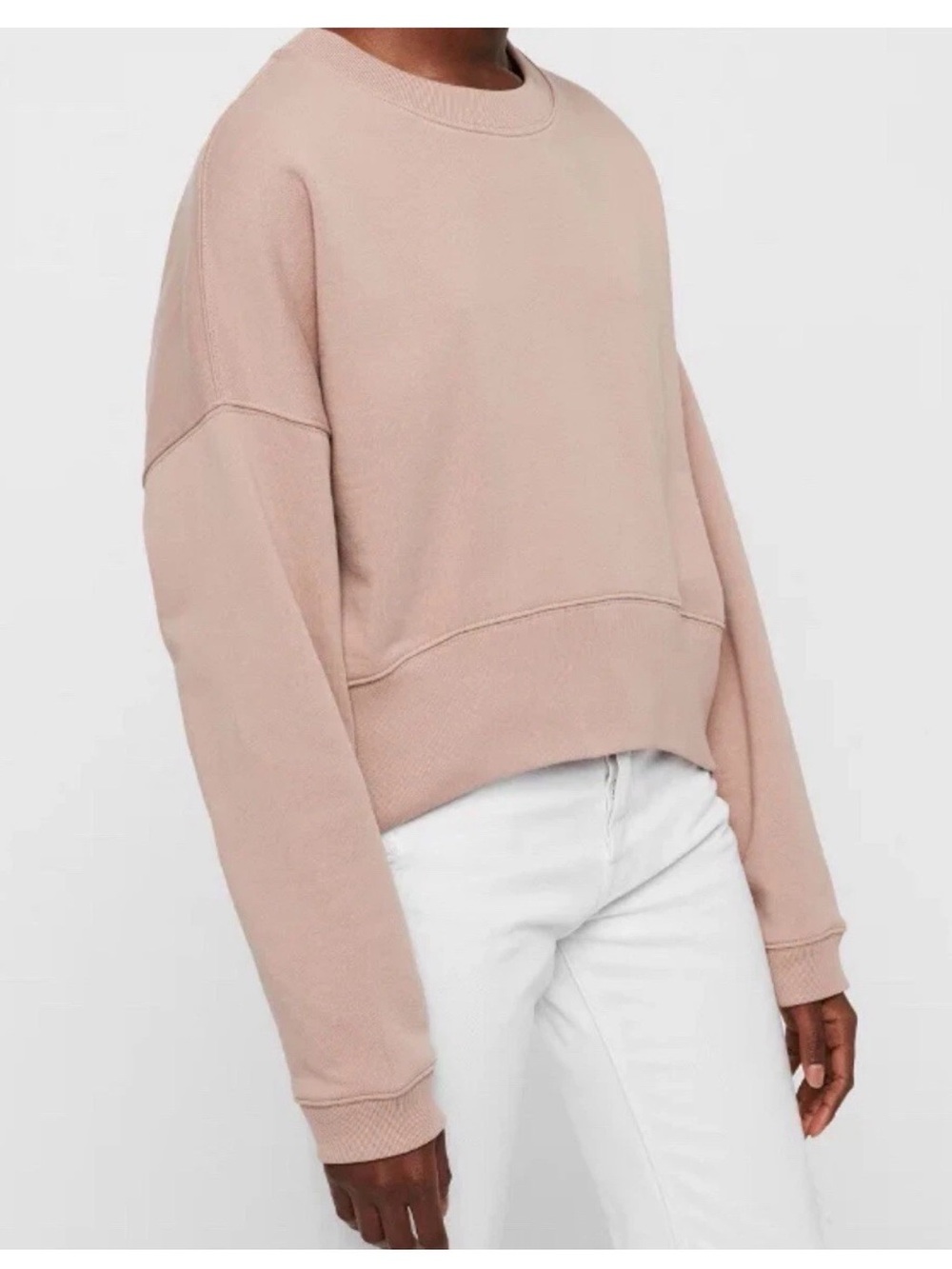 AllSaints Enrico Crewneck Sweater - Blush Pink